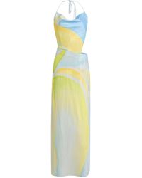 Significant Other - Milou Printed Satin Maxi Dress - Lyst
