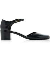 The Row - Penelope Leather Pumps - Lyst