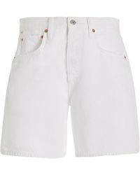 Citizens of Humanity - Marlow Relaxed Mid-rise Denim Shorts - Lyst