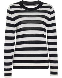 Nili Lotan - Meir Merino Wool And Silk-blend Sweater - Lyst