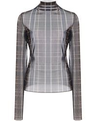 FAVORITE DAUGHTER - The Sheer Fantasy Chiffon Top - Lyst