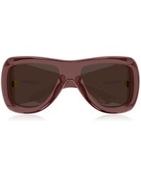 Saint Laurent - Howl Mask-Frame Acetate Sunglasses - Lyst