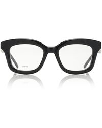 Loewe - Curvy Square-frame Acetate Glasses - Lyst