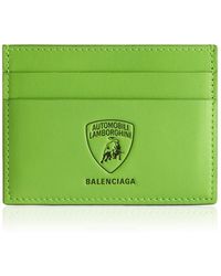 Balenciaga - X Lamborghini Leather Card Holder - Lyst