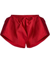 Christopher Esber - Moire Cotton-Blend Mini Shorts - Lyst