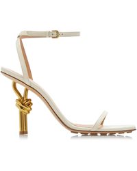 Bottega Veneta - Knot Leather Sandals - Lyst