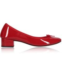Repetto - Camille Patent Leather Ballet Pumps - Lyst