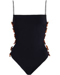 Ziah - Bravo Chain-detailed One-piece Swimsuit - Lyst