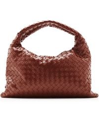 Bottega Veneta - Small Hop Intrecciato Leather Bag - Lyst