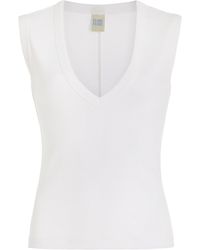 Flore Flore - Dewi Cotton Tank Top - Lyst