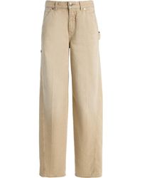 Closed - Weston Rigid Mid-Rise Wide-Leg Jeans - Lyst