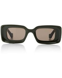 Loewe - Anagram Square-frame Acetate Sunglasses - Lyst