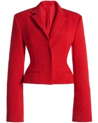 Christopher Esber - Marnette Cotton-Twill Blazer - Lyst