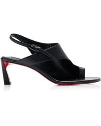 Christian Louboutin - Viva Condora 55Mm Leather Thong Sandals - Lyst