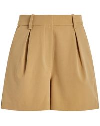 FAVORITE DAUGHTER - Exclusive Favorite Pleated Twill Trench Shorts - Lyst