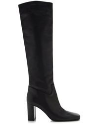 KHAITE - Petra Knee-High Leather Boots - Lyst