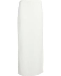 KHAITE - Lilth Crepe-Jersey Maxi Skirt - Lyst