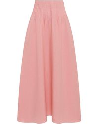 Gabriela Hearst - Penelope Midi Skirt - Lyst