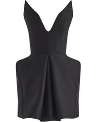 Maticevski - Le Petite Wool-Silk Mini Dress - Lyst