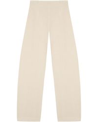 Cortana - Costa Linen Wide-Leg Pants - Lyst