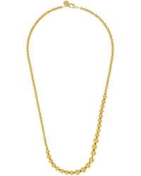LIE STUDIO - The Olivia 18K-Plated Sterling Necklace - Lyst