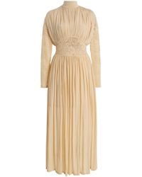 Zimmermann - Rebellion Lace-detailed Jersey Maxi Dress - Lyst