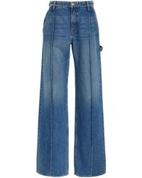 Ulla Johnson - The Asher Rigid Low-Rise Wide-Leg Jeans - Lyst