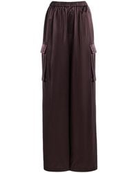 Frankie Shop - Delny Satin Cargo Pants - Lyst