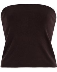 DONNI. - Baby Ribbed Tube Top - Lyst