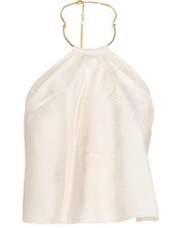Johanna Ortiz - The Root Jacquard Halter Top - Lyst