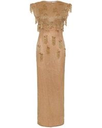 Rachel Gilbert - Lani Beaded Gown - Lyst