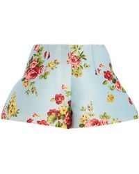 Brandon Maxwell - The Cricket Wool-Blend Mini Shorts - Lyst
