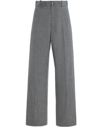 Marie Adam-Leenaerdt - Classic Cropped Wool Trousers - Lyst
