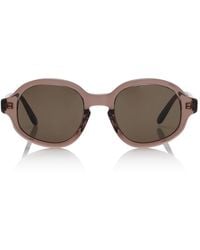Loewe - Round-Frame Acetate Sunglasses - Lyst