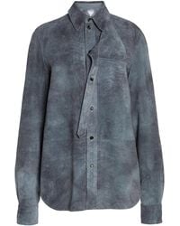 Bottega Veneta - Brushed Suede Shirt - Lyst