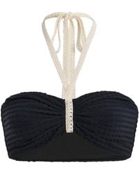 Sea - Lenora Color-Blocked Bikini Top - Lyst