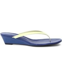 Christopher Esber - Scala Leather Wedge Sandals - Lyst
