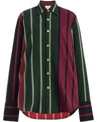 Marrakshi Life - Exclusive French Cuff Cotton Shirt - Lyst