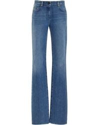 Michael Kors - Rigid Mid-rise Straight-leg Jeans - Lyst
