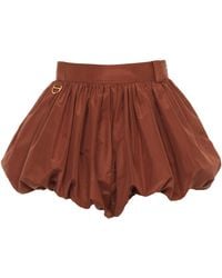 Chloé - Silk Taffeta Bloomer Shorts - Lyst