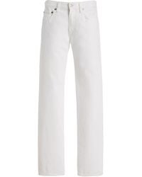 Agolde - Rigid Low-Rise Slim Jeans - Lyst