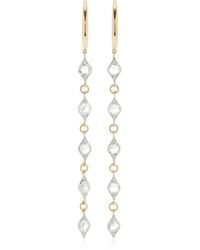 Harakh - Haveli 18k White And Yellow Gold Diamond Earrings - Lyst