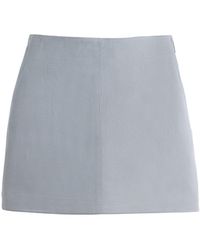 Arma - Exclusive Melody Suede Mini Skirt - Lyst