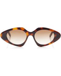 Loewe - Triangle Slim Acetate Sunglasses - Lyst