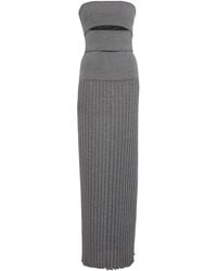 Christopher Esber - Slash Knit Maxi Dress - Lyst