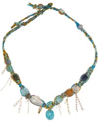 Joie - Diamond Dream Scarab Rocker Choker - Lyst
