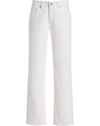 EB DENIM - Baggy Rigid Mid-Rise Wide-Leg Jeans - Lyst
