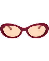 Dries Van Noten - Oval-Framed Acetate Sunglasses - Lyst