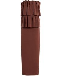 House of Dagmar - Sculpted Midi Dress - Lyst