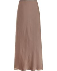 FAVORITE DAUGHTER - The Favorite Satin Maxi Skirt - Lyst